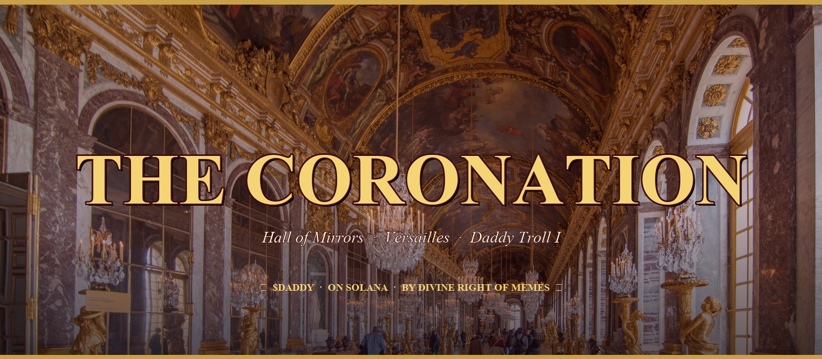 The Coronation — Hall of Mirrors, Versailles