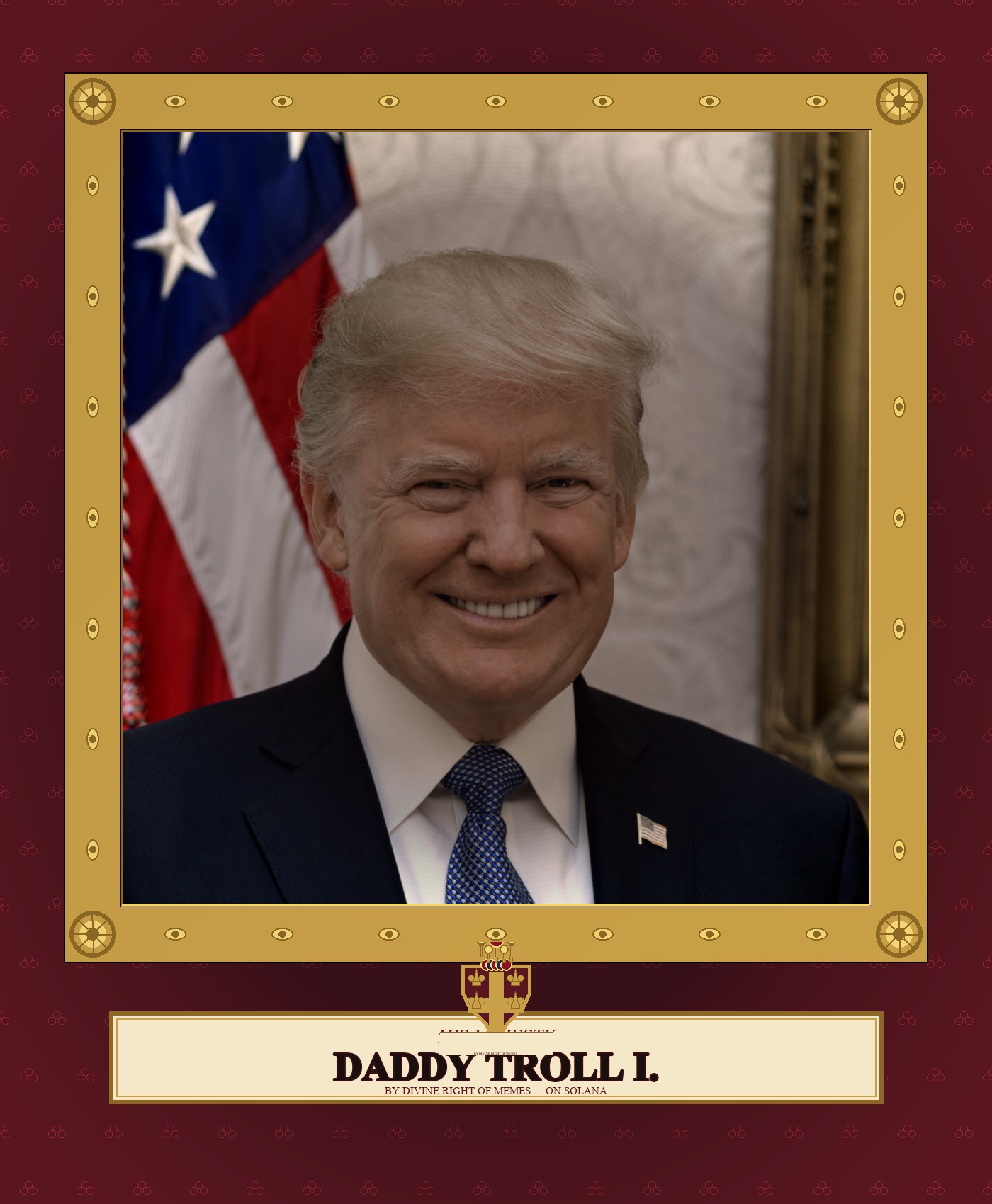 Daddy Troll I. — official regal portrait