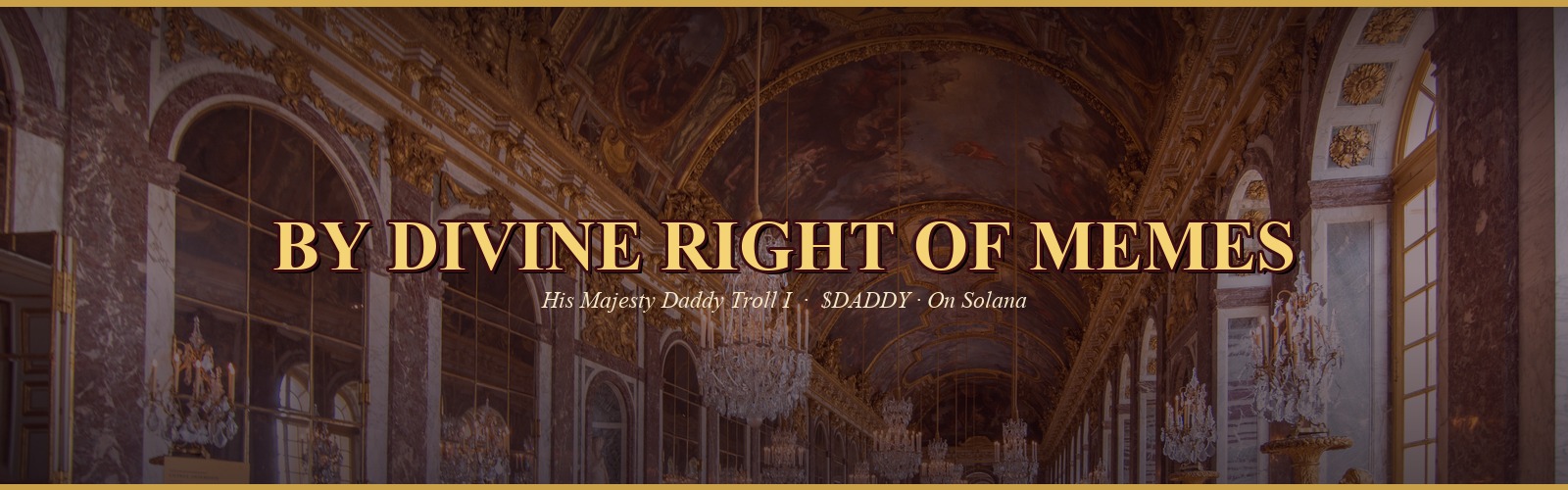 By Divine Right of Memes — the throne room
